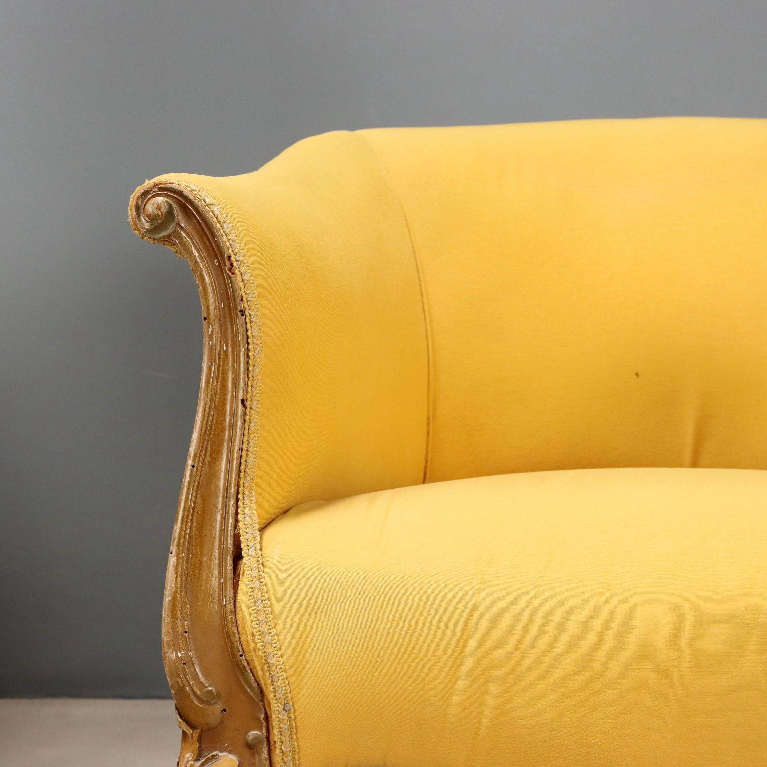 Armchairs Baroque Style Carved Wood XX Century photo 590.0