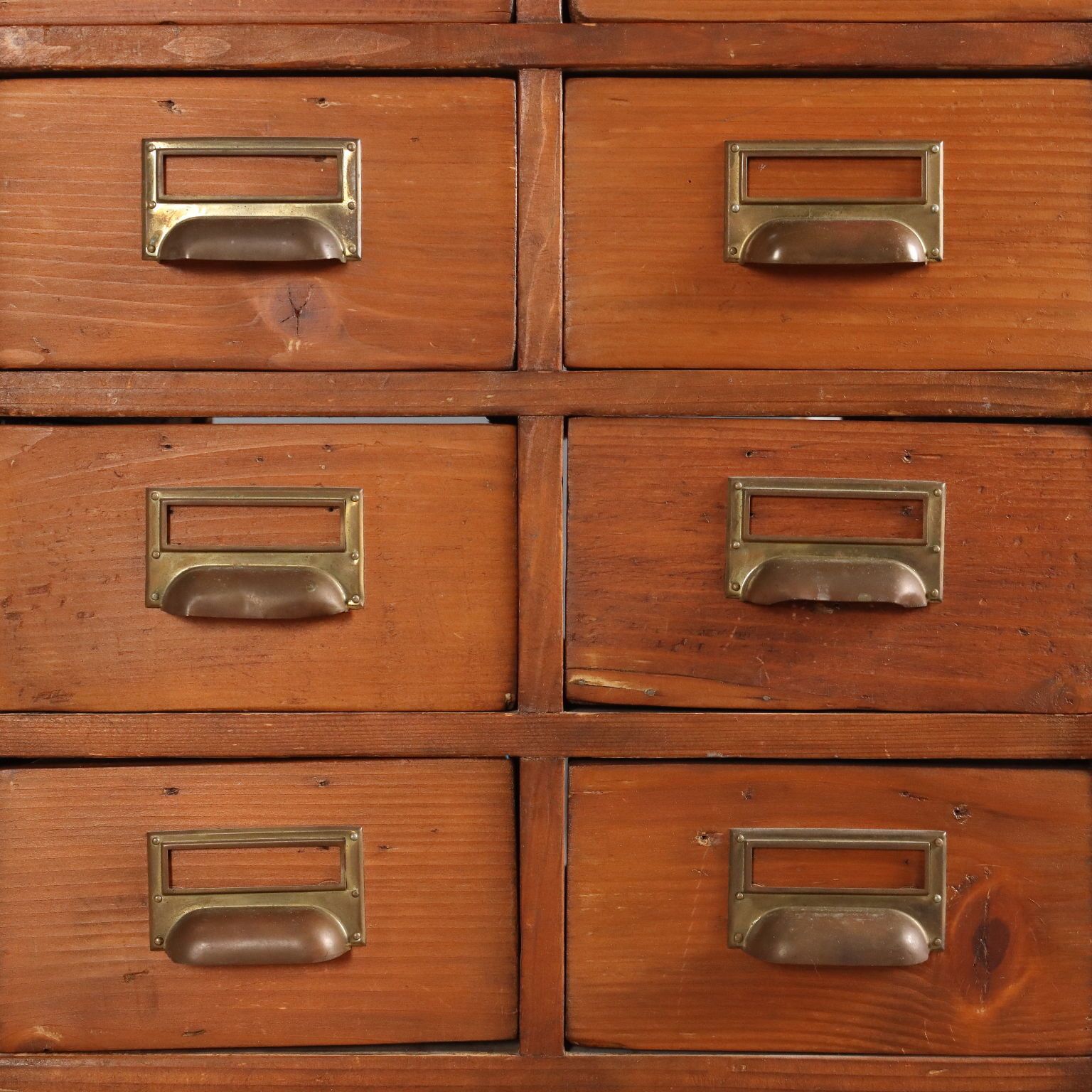 Antique Chest Of Drawers Walnut Painted Fir 72 Drawers XX Century photo vinterior