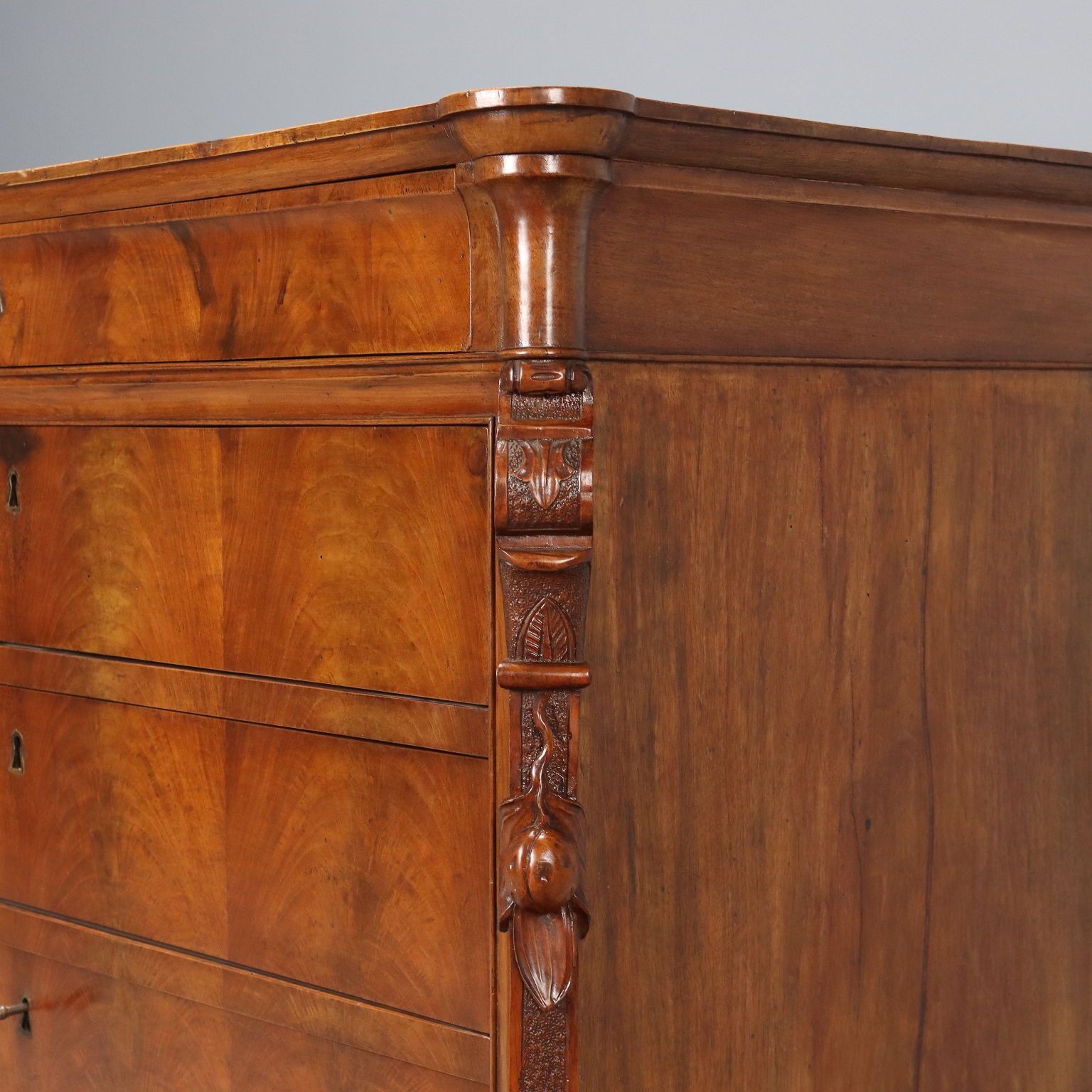 Cassettone Carlo X In Mogano photo Furniture
