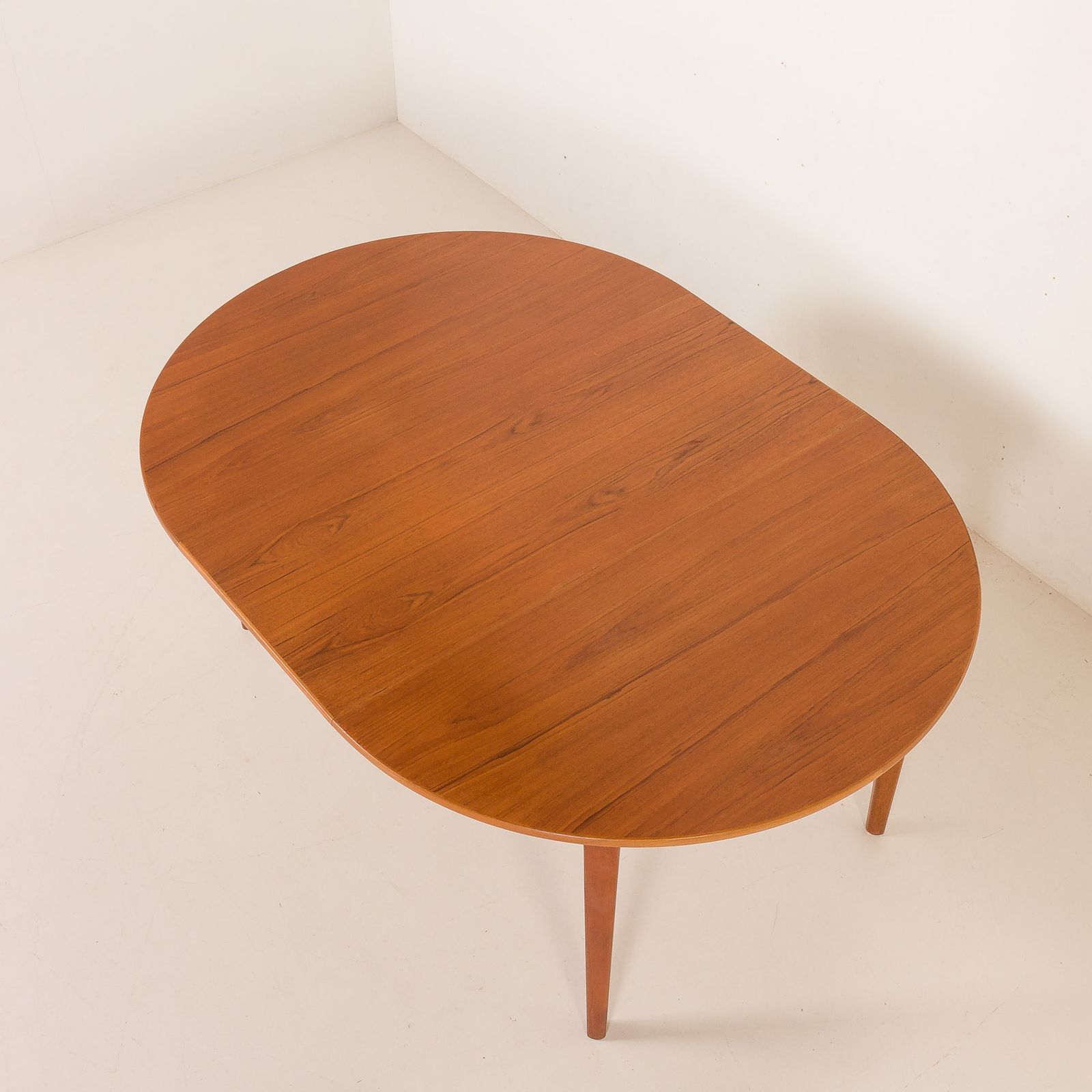 photo furniture Henning Kjaernulf Attr. To Extra Large Teak Table With 4 Inner Leaves For Soro, Denmark 1960s