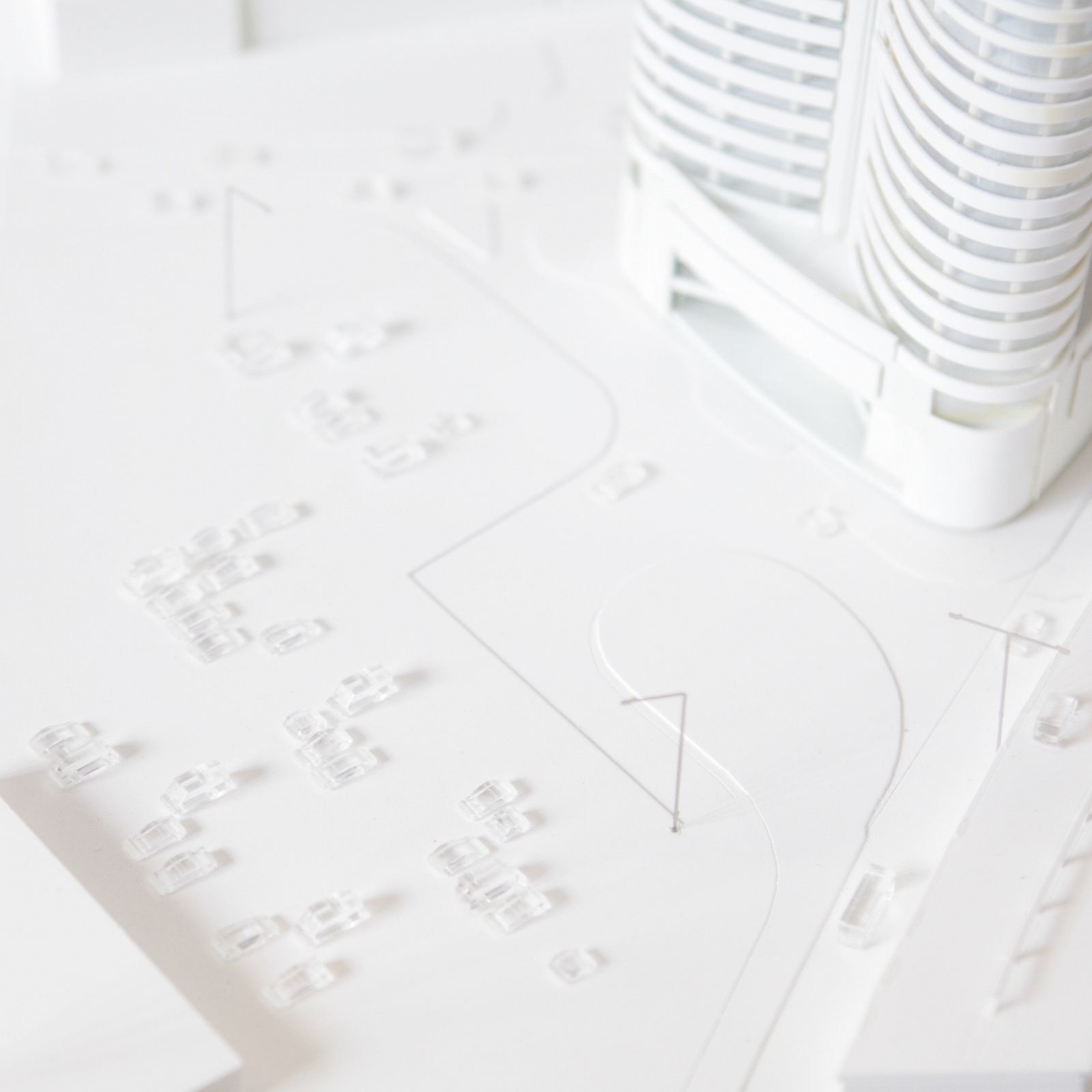 Architectural Model For The Chiswick Curve Building. photo 480.0