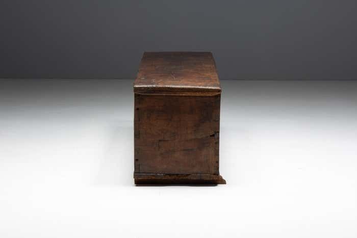 photo buy Antique Wooden Storage Chest, France, Late 18th Century