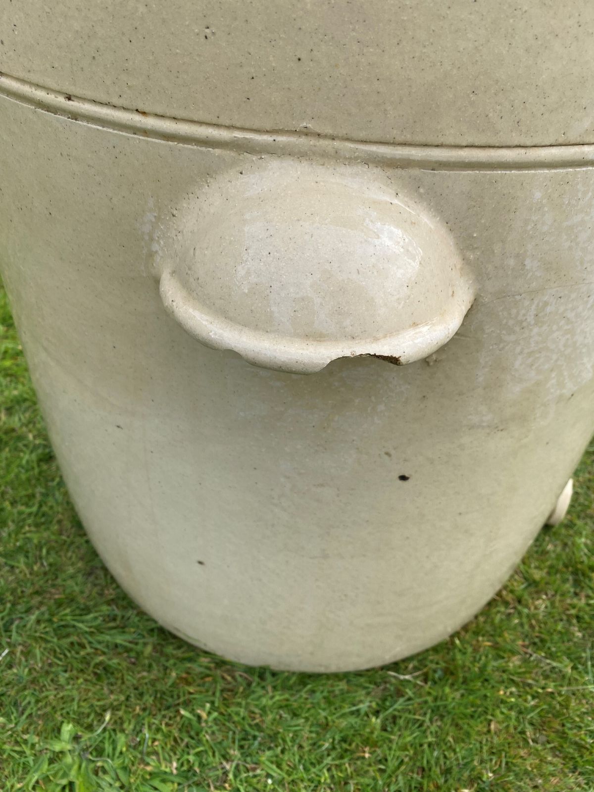 Antique Doulton London Stoneware Chemical Jar   Perfect Garden Centrepiece photo 250.0