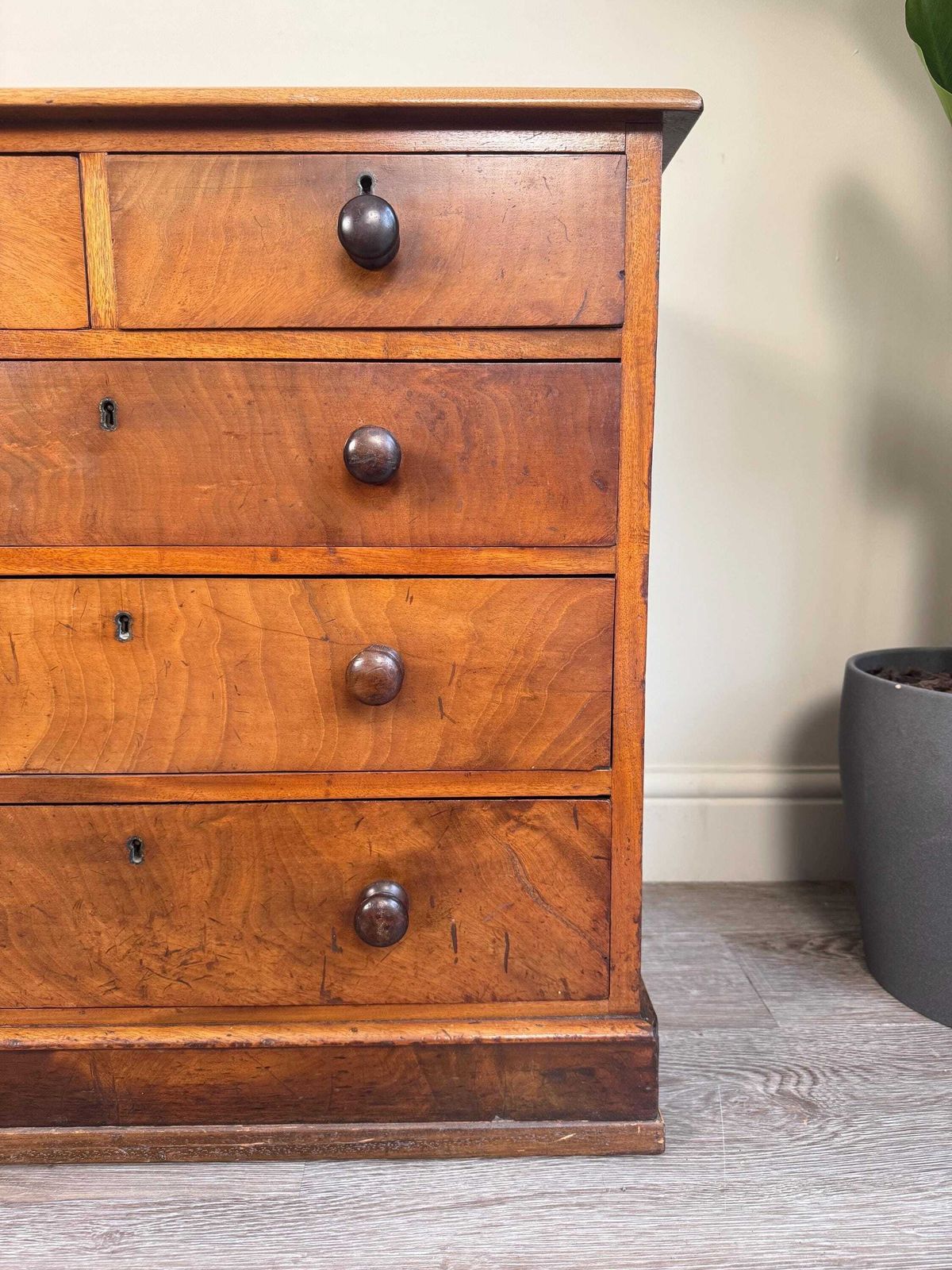 Vintage Wooden Tabletop Small Collectors Chest Of Drawers: Garage Desktop Organizer photo furniture