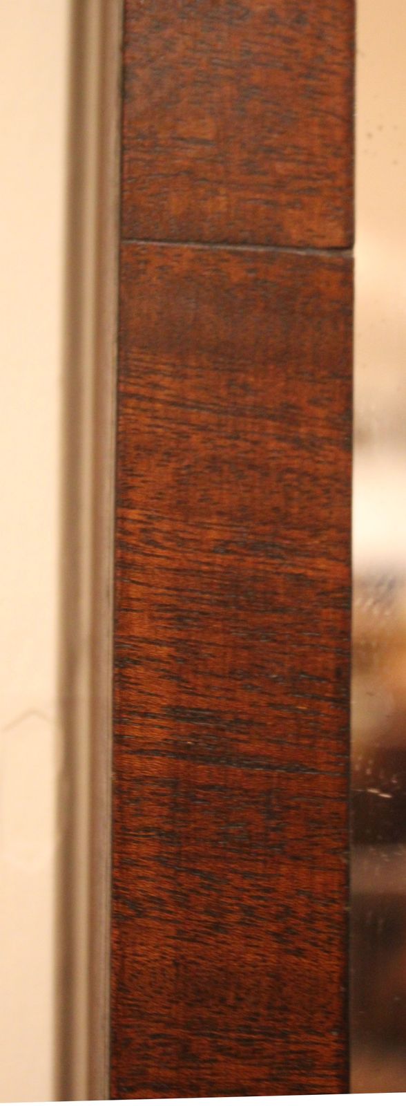 Mahogany Framed Full Length Wall Mirror photo Home Decor