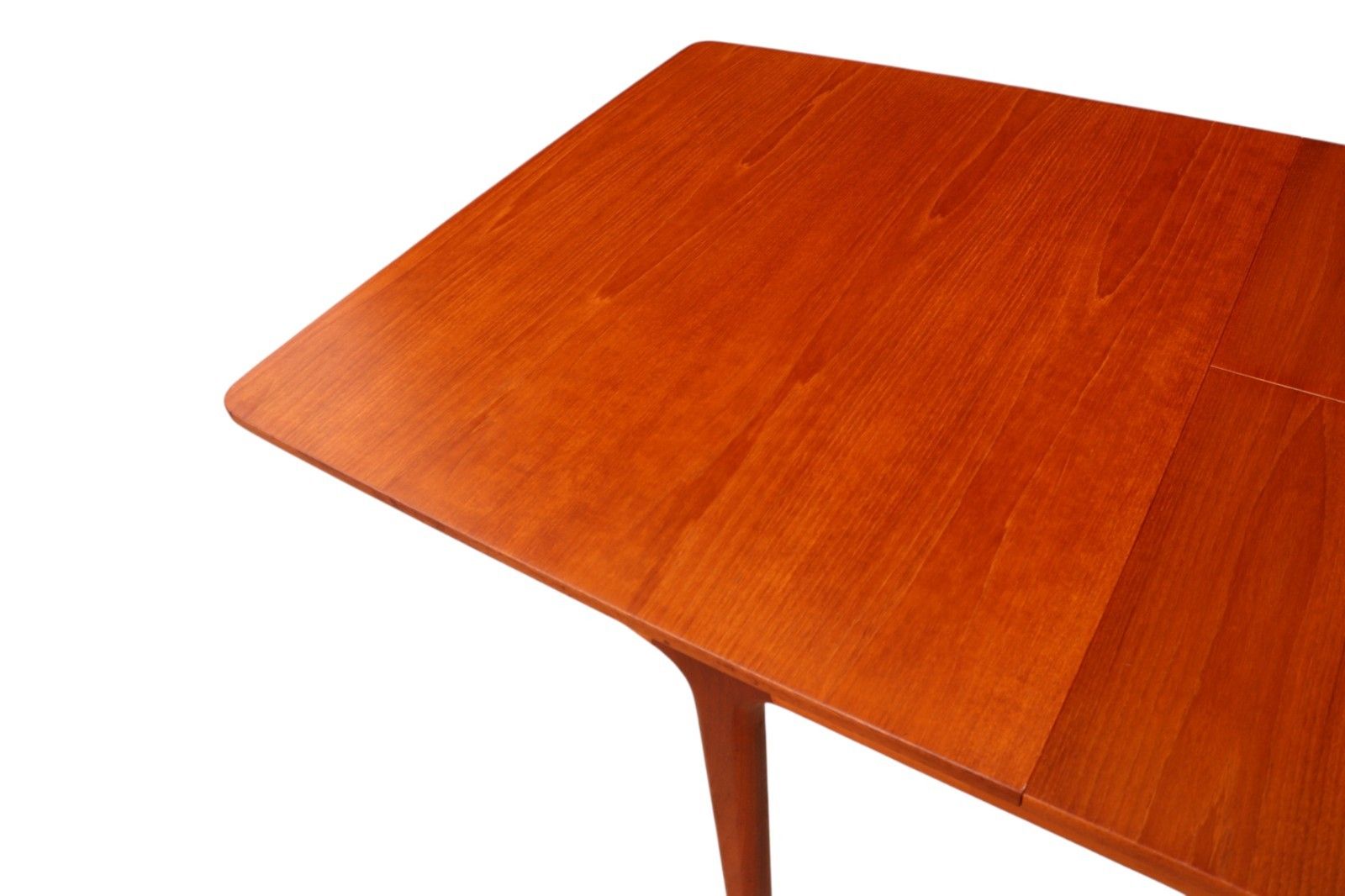 Mid Century McIntosh Teak Double Butterfly Leaf Large Extending Dining Table photo 725.0