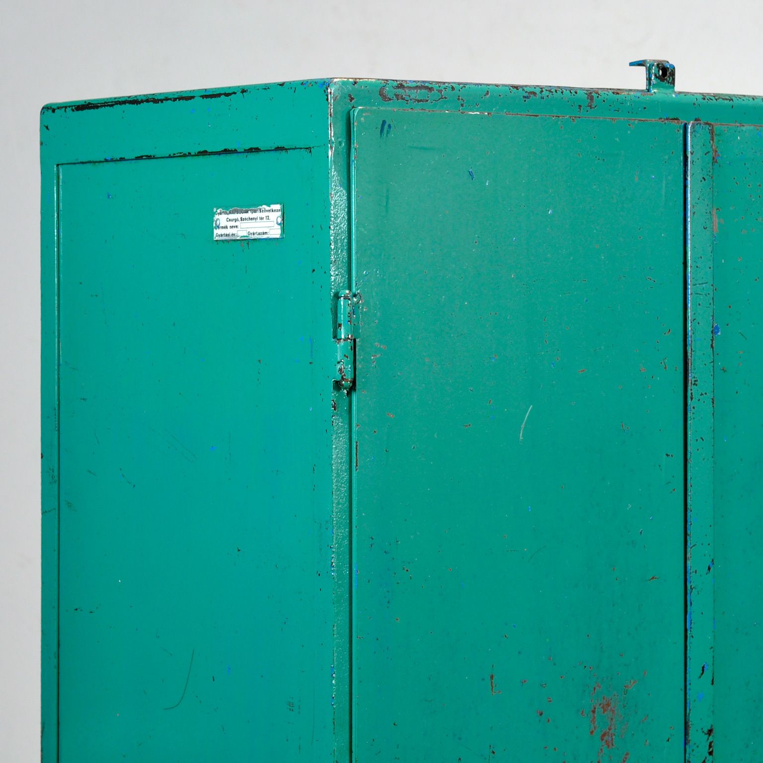 photo furniture Iron Industrial Cabinet, 1970s