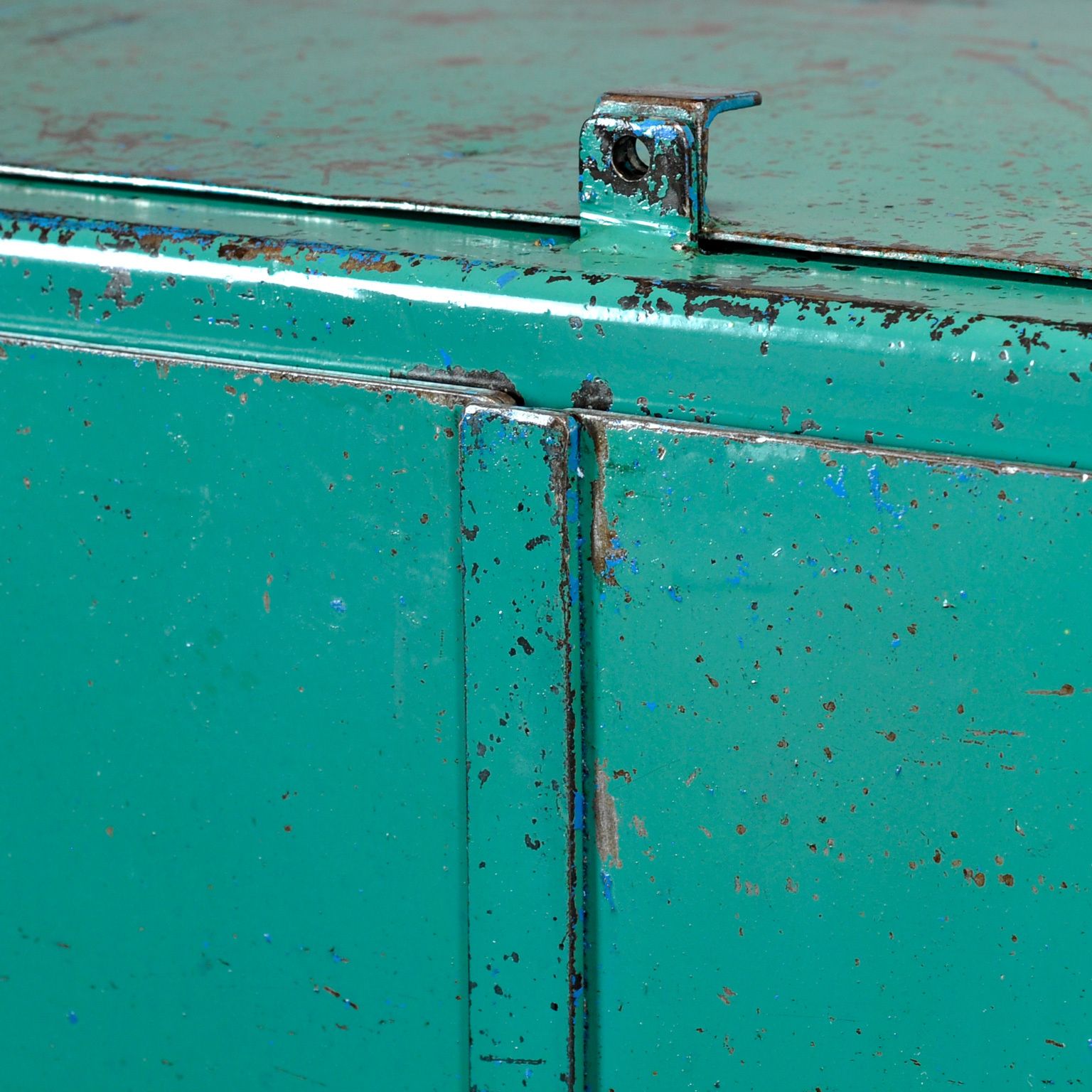 595.0 Iron Industrial Cabinet, 1970s photo