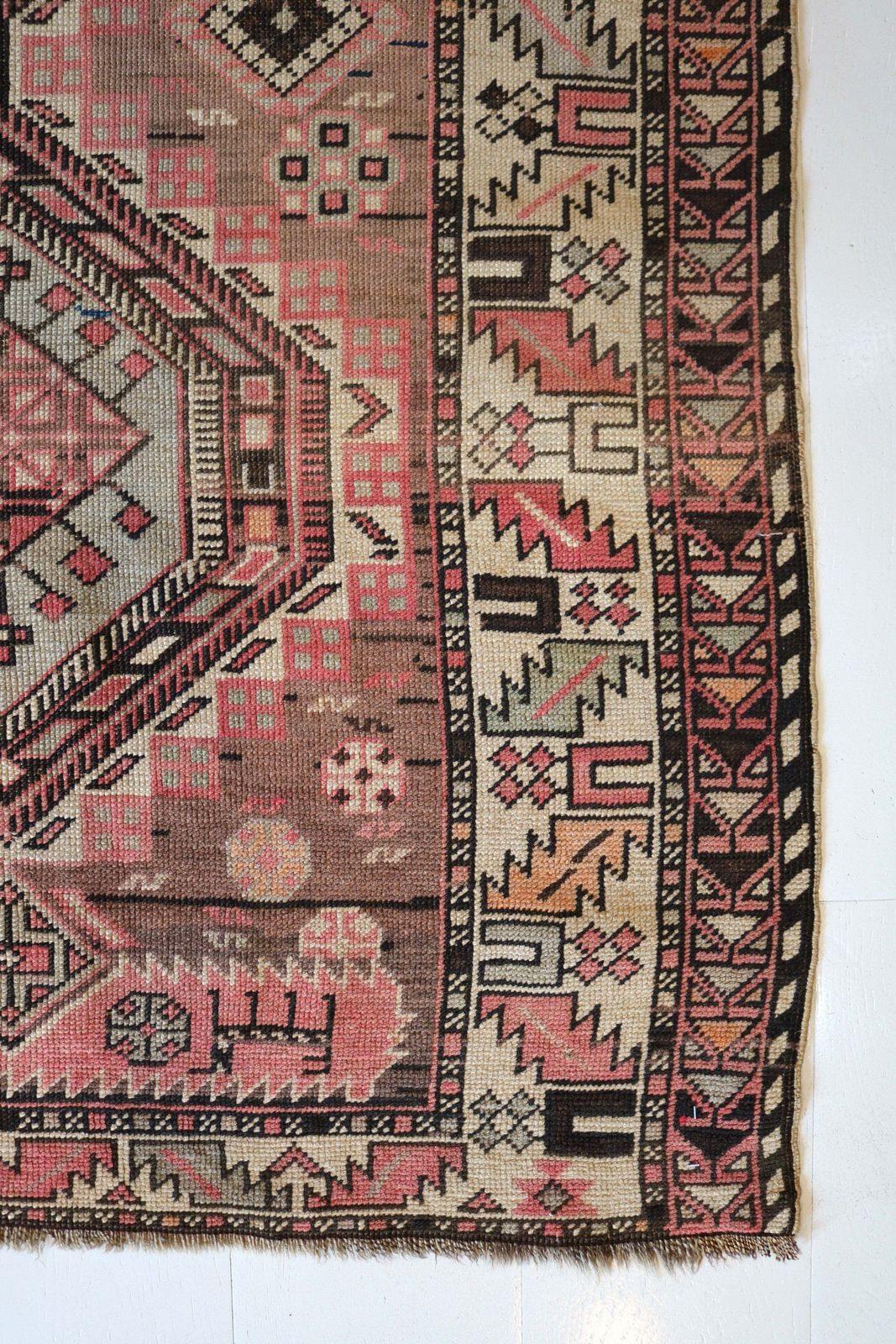 Antique Caucasian Shirvan Rug, 255 × 152 Cm, Circa 1900 photo for sale