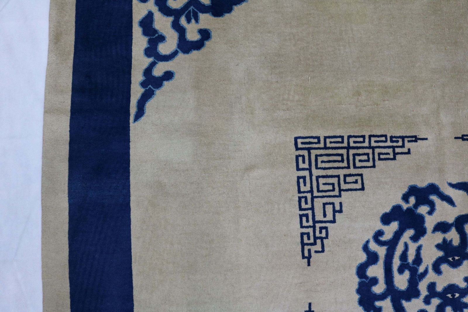 Antique Chinese Peking Carpet, 300 × 249 Cm (Circa 1900–1910s) photo Textiles