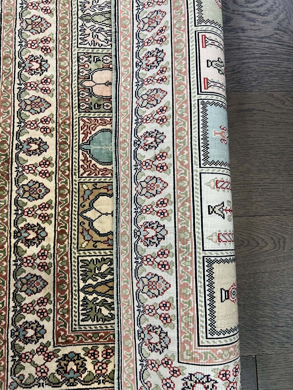 photo furniture Turkish Saph Prayer Rug, 70 × 50 Cm (Circa 1940s–1950s)