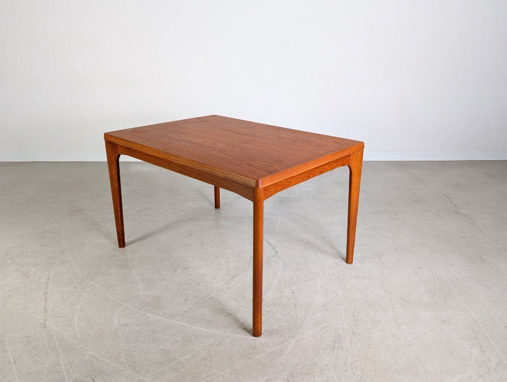 Henning Kjærnulf Midcentury Extendable Dining Table Vejle Stole Teak photo 1233.0