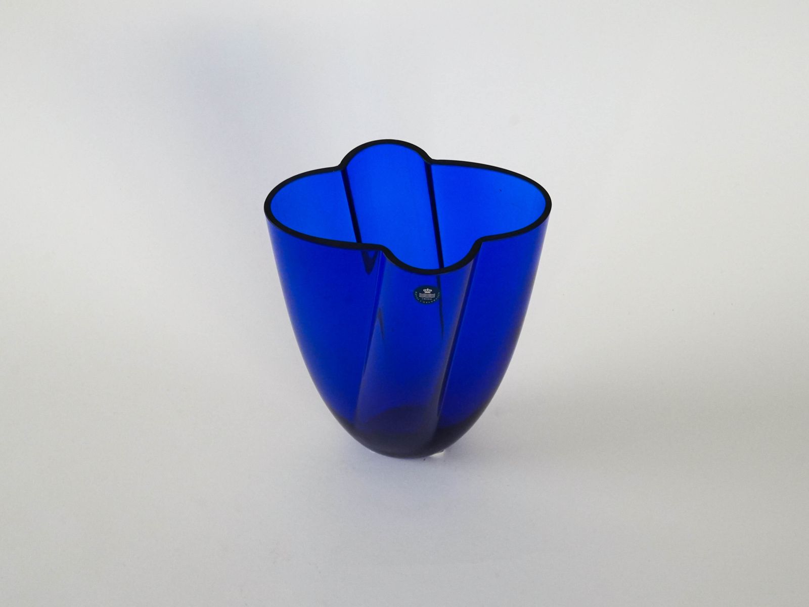 Cobalt Vase, Danish Design, 1980s, Manufacturer: Royal Copenhagen photo buy