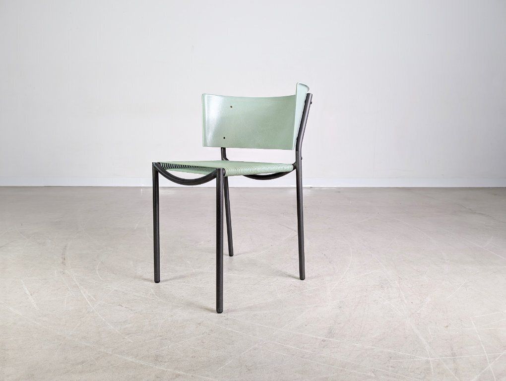 Vintage Lila Hunter Chair Xo Philippe Starck Fiberglass Metal Turquoise photo 2727.0