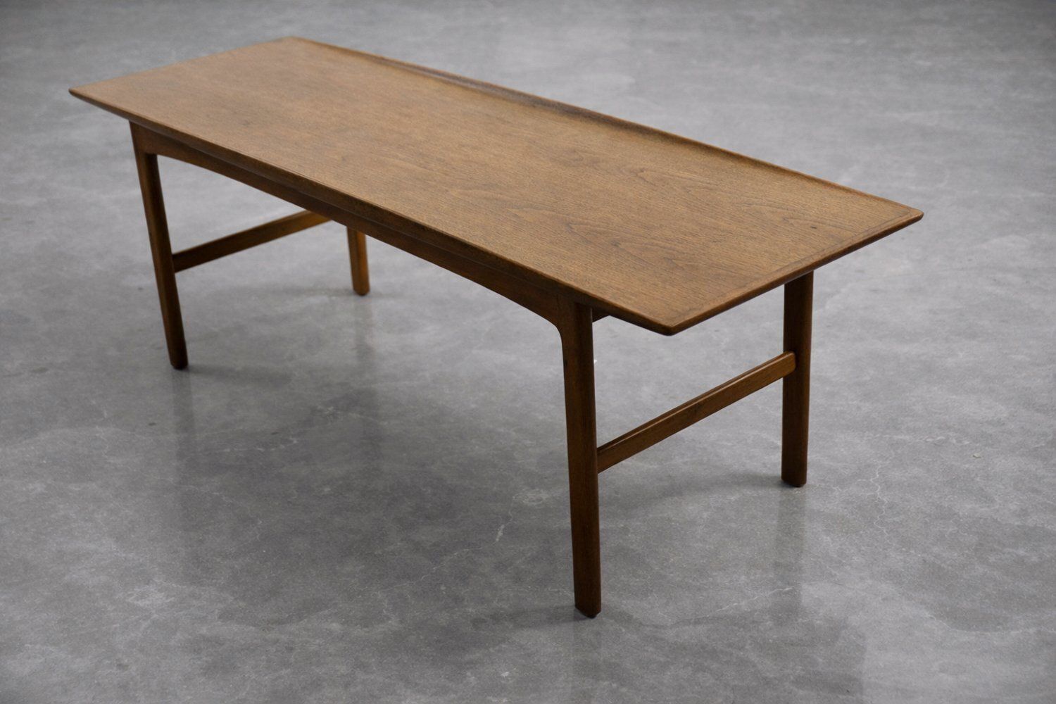 photo vinterior Vintage Scandinavian Frisco Coffee Table In Teak By Folke Ohlsson For Tingströms, 1960s