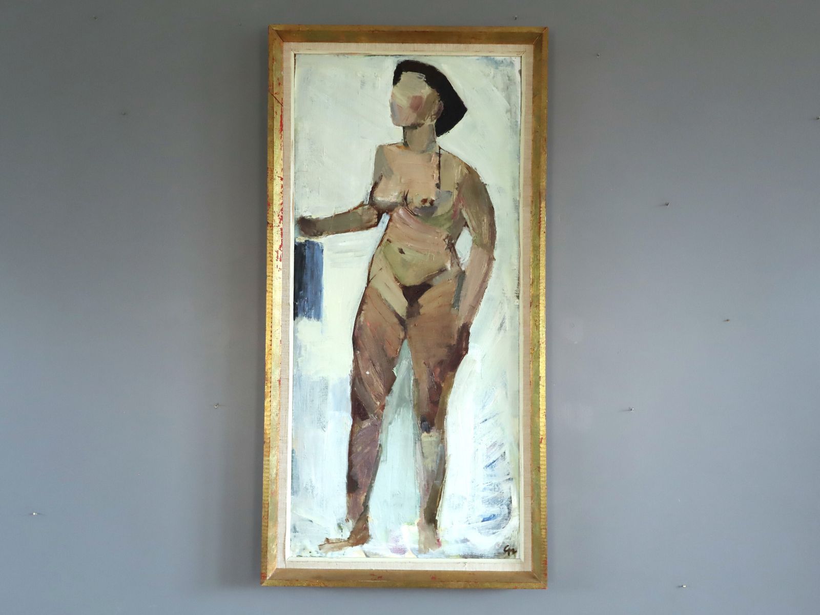 Nude In Soft Light  Oil Painting
