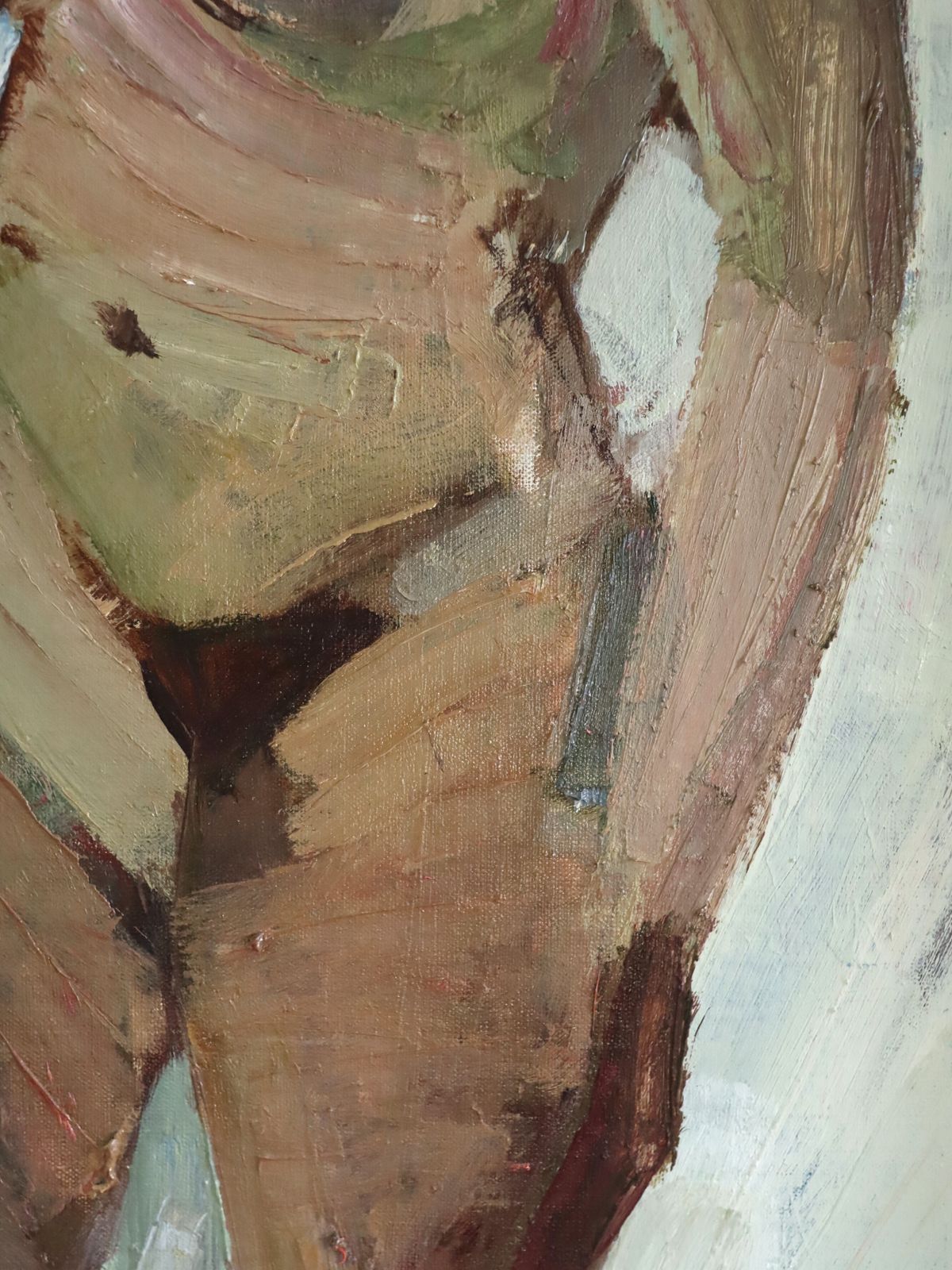 photo furniture Nude In Soft Light  Oil Painting