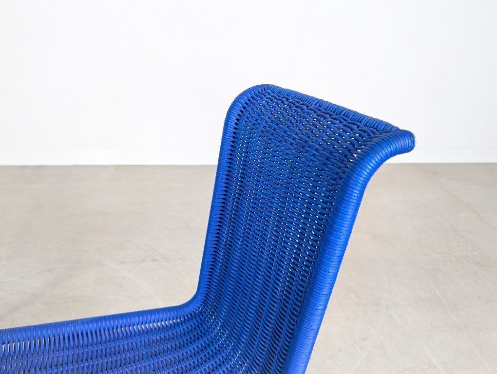 Original 2 Piece Set Tecta Cantilever Chairs B20 Jean Prouve Cantilever Chair Blue photo vintage