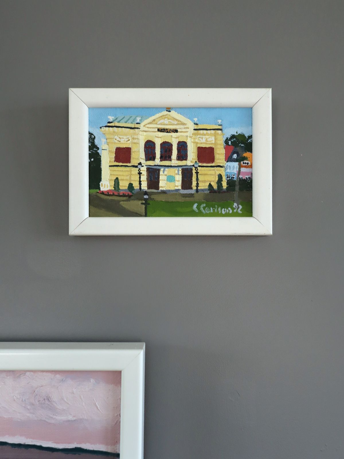Set Of 4 Paintings  Oil Painting photo for sale