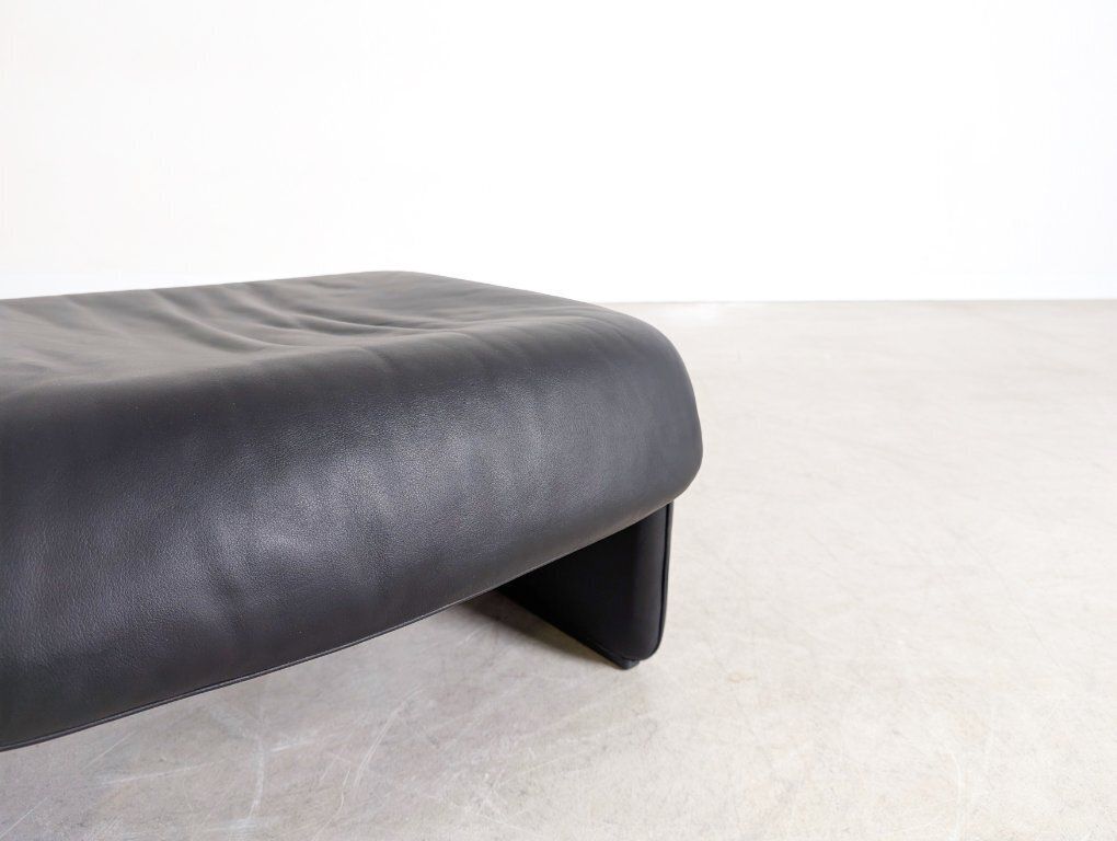 De Sede Ds 2018 Ottoman, Leer, Zwart Design photo buy