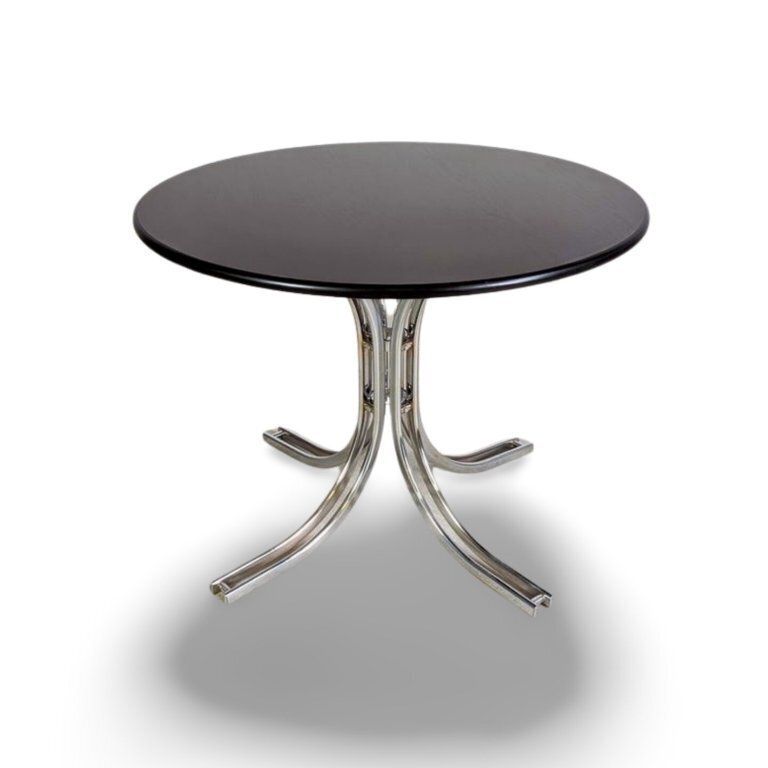 Original Midcentury Dining Table 1970 Rinaldi Gastone Space Age Italy