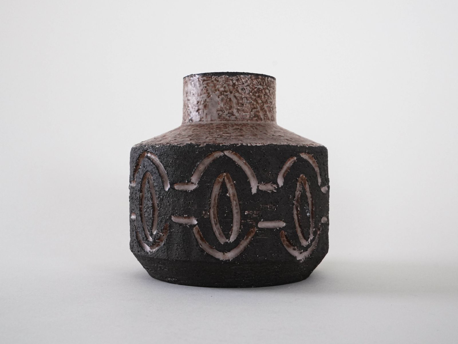 Ceramic Vase, Danish Design, 1960s, Manufacturer: Lovemose photo vinterior