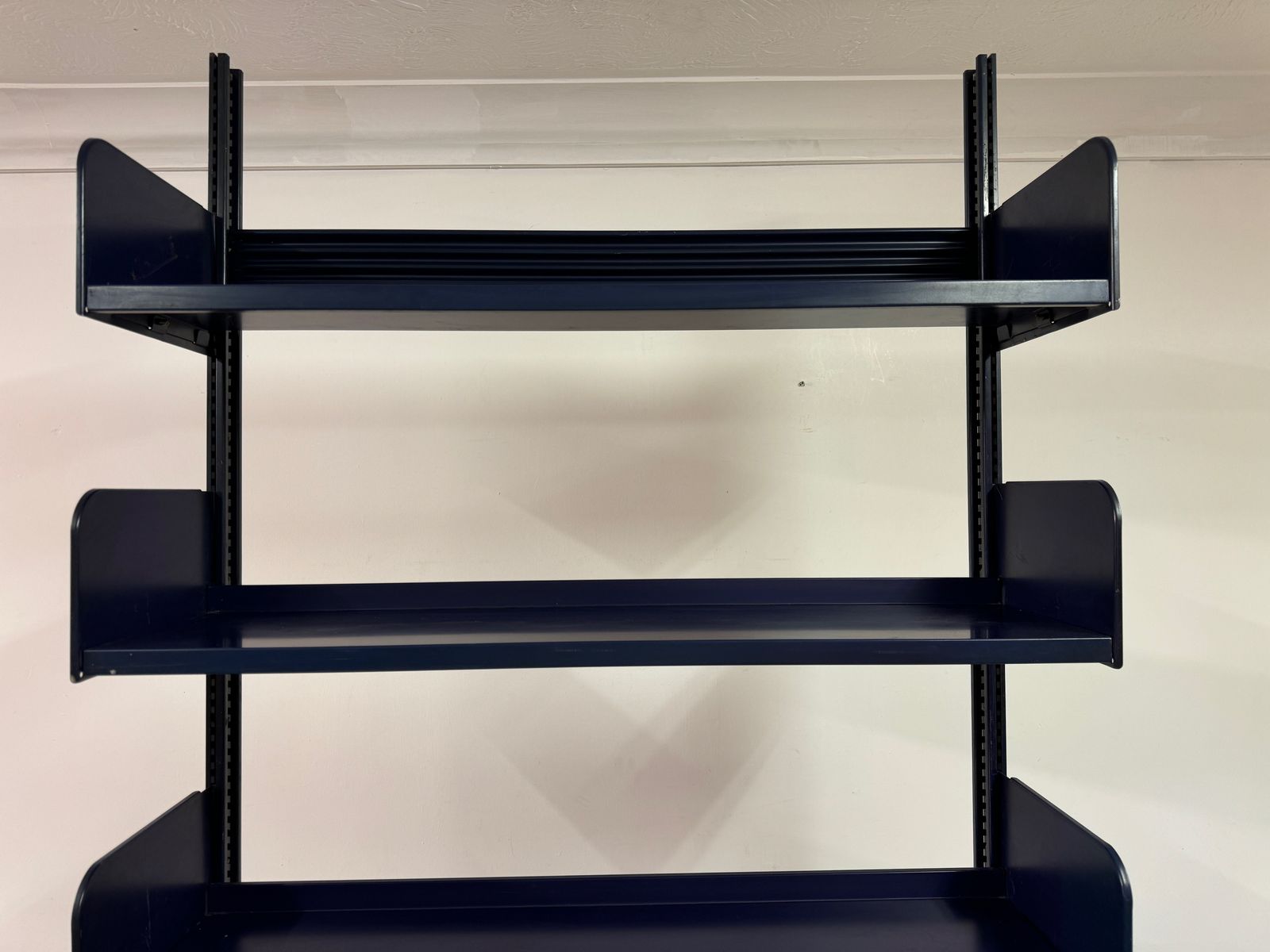 Industrial Congresso Bookcase Or Shelving System In Blue Steel By Lips Vago, photo Furniture