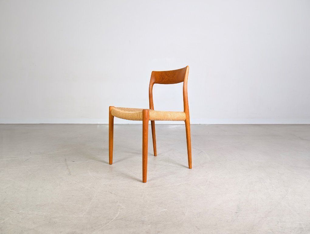 Niels O Moller Chair Model 77 J.L. Møllers Møbelfabrik Teak2 photo 550.0