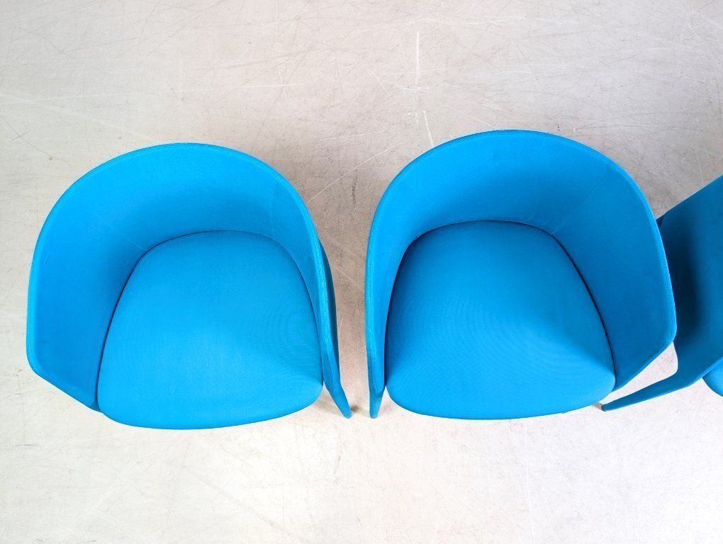 Set Of 4 Mdf Italia Achille Armchairs By Jean Marie Massaud photo Furniture