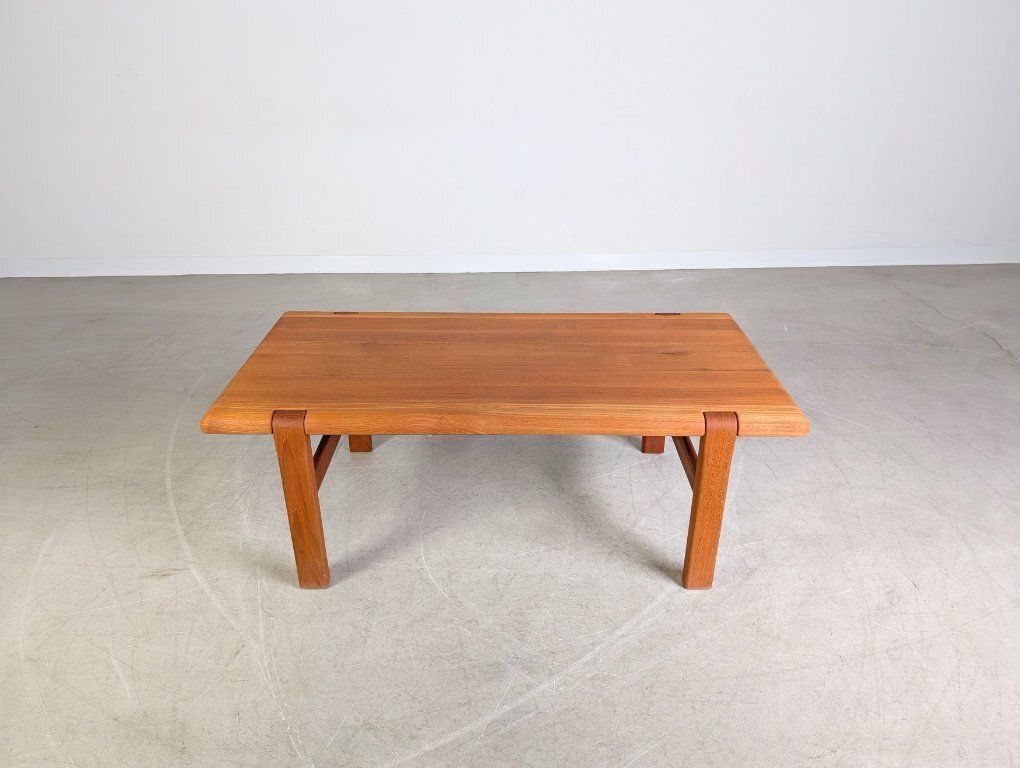 Original Niels Bach Couchtisch Midcentury Danish Teak 1970 photo furniture