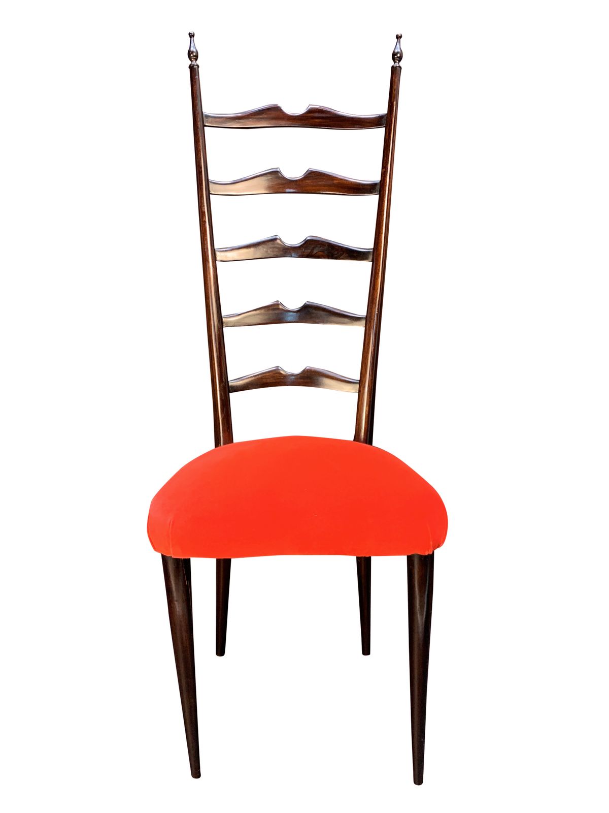 A Pair Of Ladder Back Hall Chairs By Paolo Buffa photo furniture