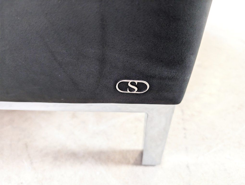 photo for sale Original De Sede Ds 0040 Leather Design Armchair, Black