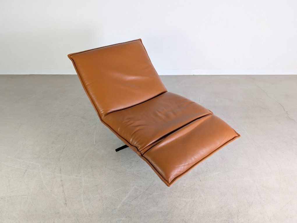 1990.0 2x Koinor Epos Free Motion Armchairs, Cognac Brown Leather, Design photo