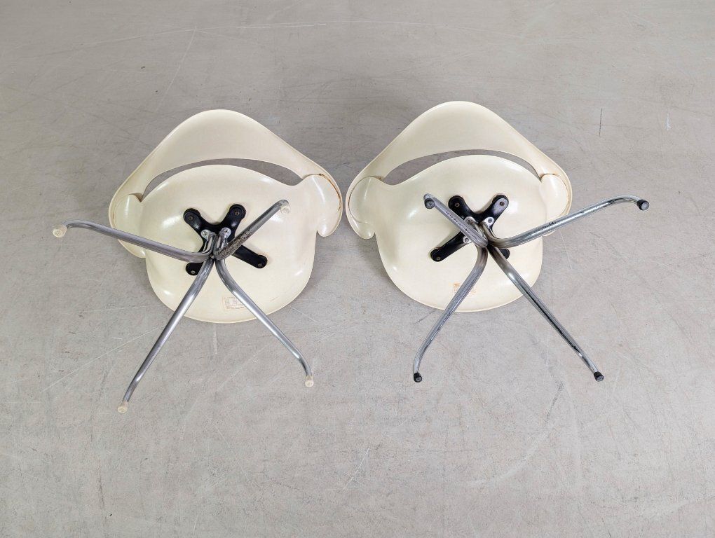 photo buy 2x Daf Swag Leg Arm Chair Charles Eames George Nelson Herman Miller