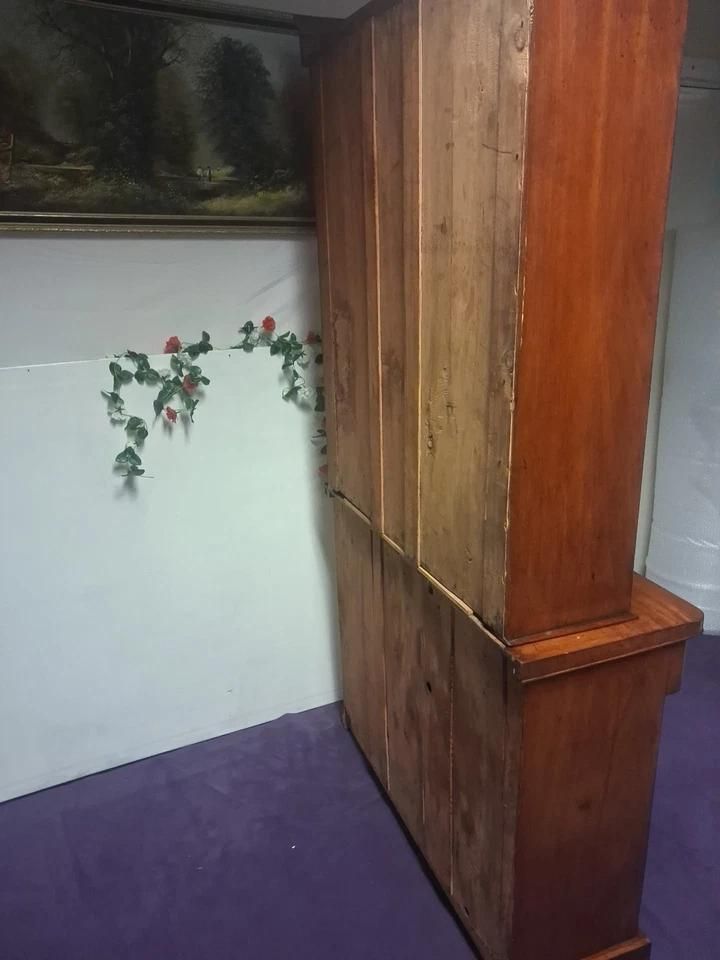 photo buy Antique Victorian School Library Styled Bookcase With Bottom Sorage And Draw