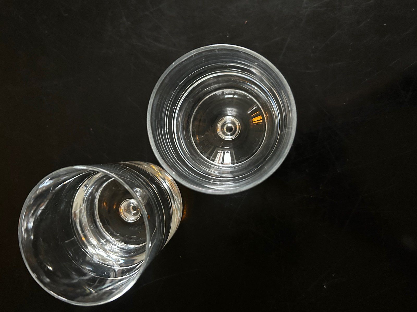 Home Decor Vintage Scandinavian Crystal Glasses By Tapio Wirkkala, 1970s, Set Of 8 photo