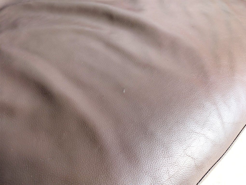 3723.0 Original Ligne Roset Two Seater Sofa, Designer Couch, Urbani Leather, Brown photo