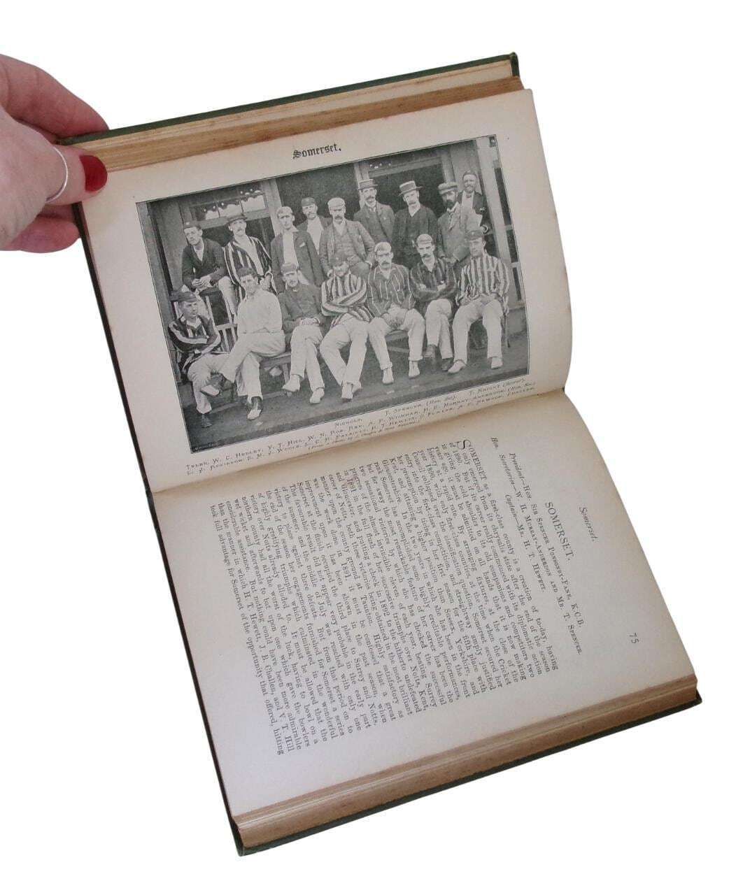 1892 The Cricket Annual, Team Photos, Scarce Victorian Cricketing Book photo 61.0