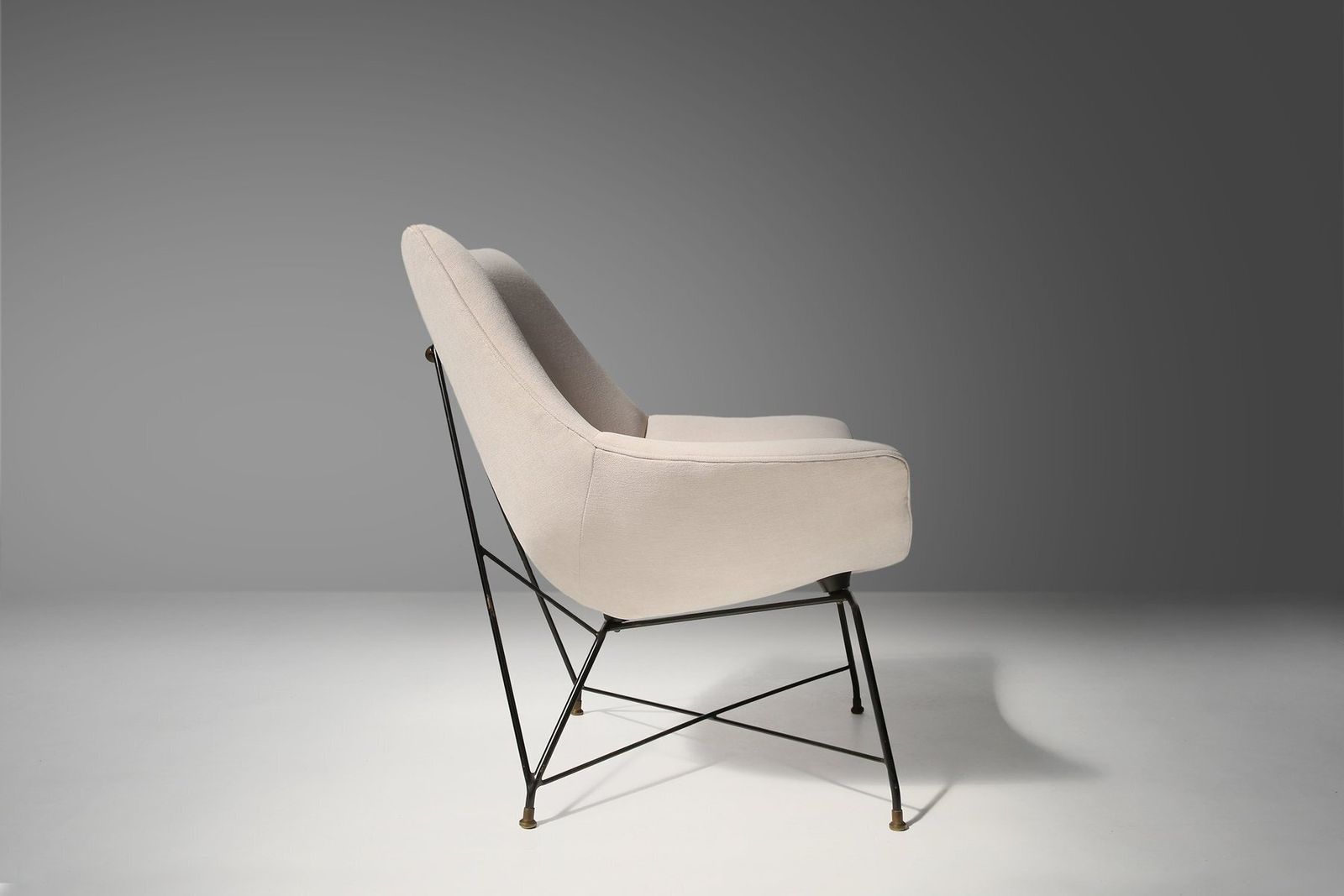 photo furniture Cosmos Living Room Set By Augusto Bozzi For Saporiti, Italy, 1954, Set Of 3