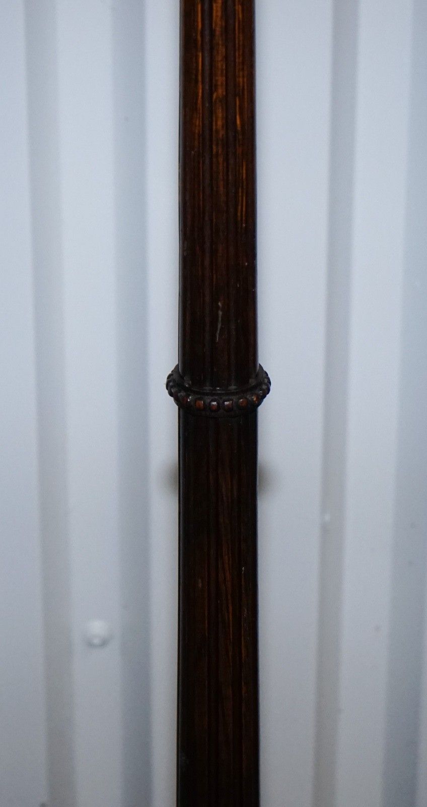 Antique Scottish Victorian Oak Floor Reading Library Floor Lamp photo 950.0