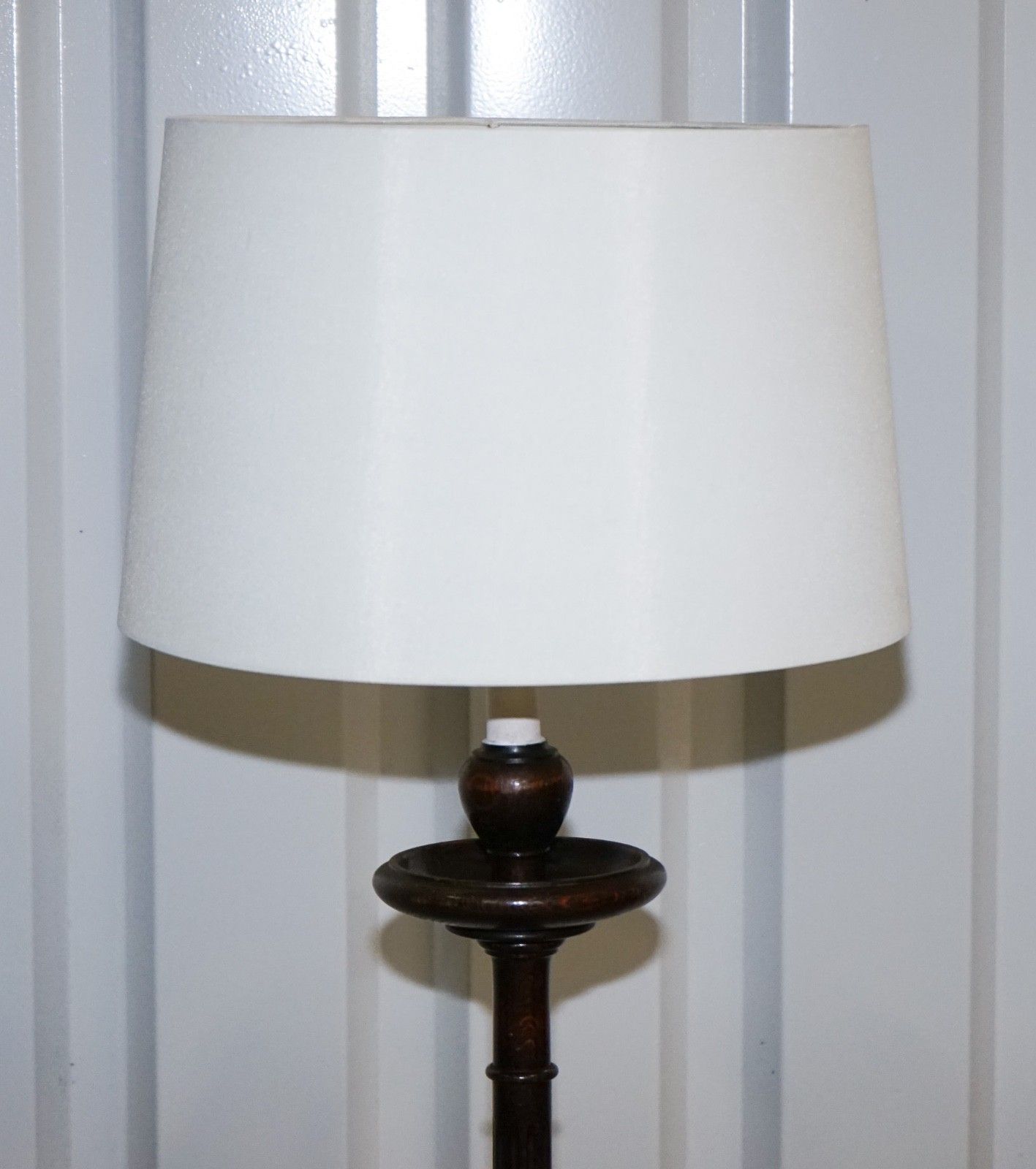 photo furniture Antique Scottish Victorian Oak Floor Reading Library Floor Lamp