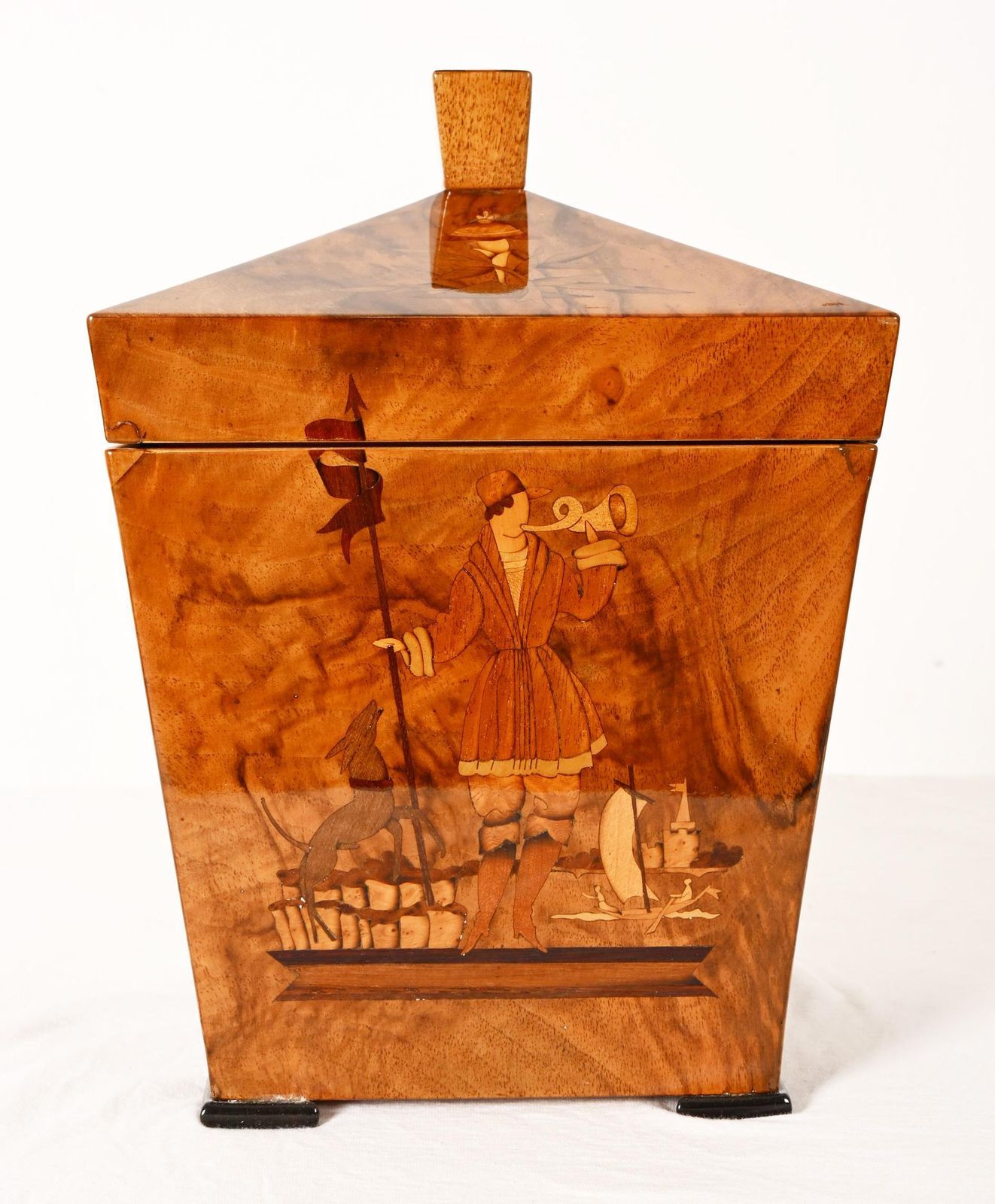 Home Decor Wooden Casket With Inlays Attributed To Dagobert Peche photo