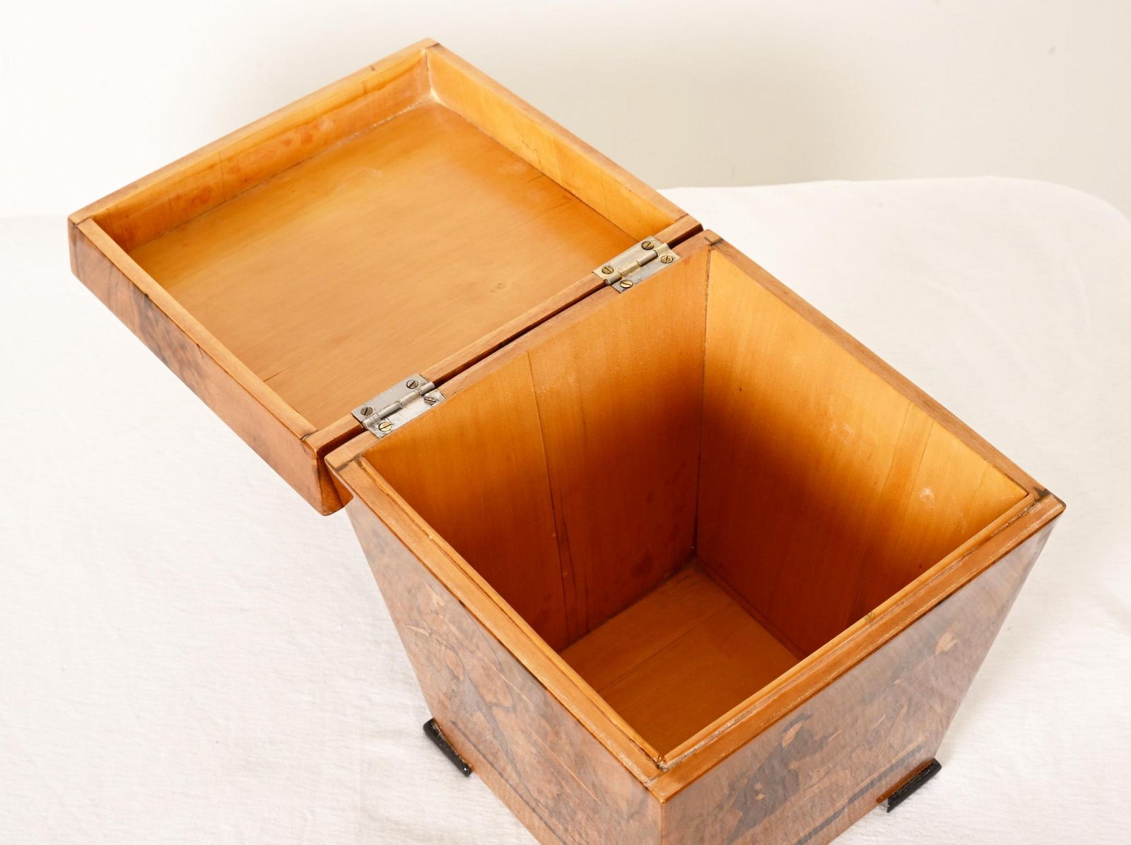 photo buy Wooden Casket With Inlays Attributed To Dagobert Peche
