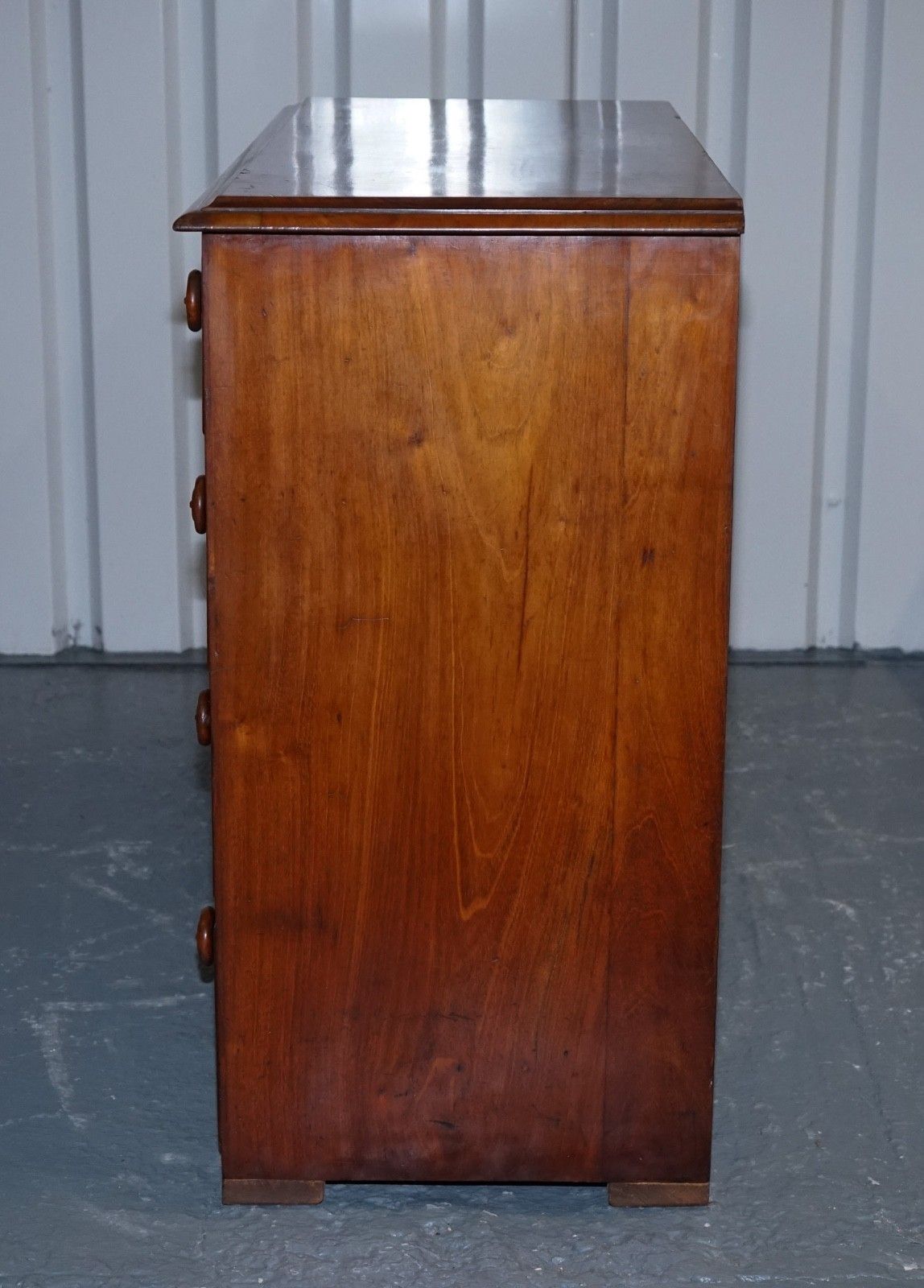 photo buy Large Early Victorian Chest Of Drawers With Original Knobs And Locks