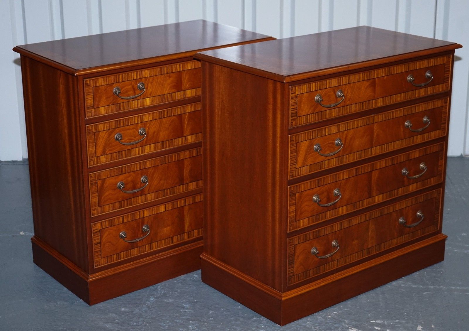 Pair Of Large Edwardian Style Chest Of Drawers Made By Paul Smith Brighton (1/3) photo for sale