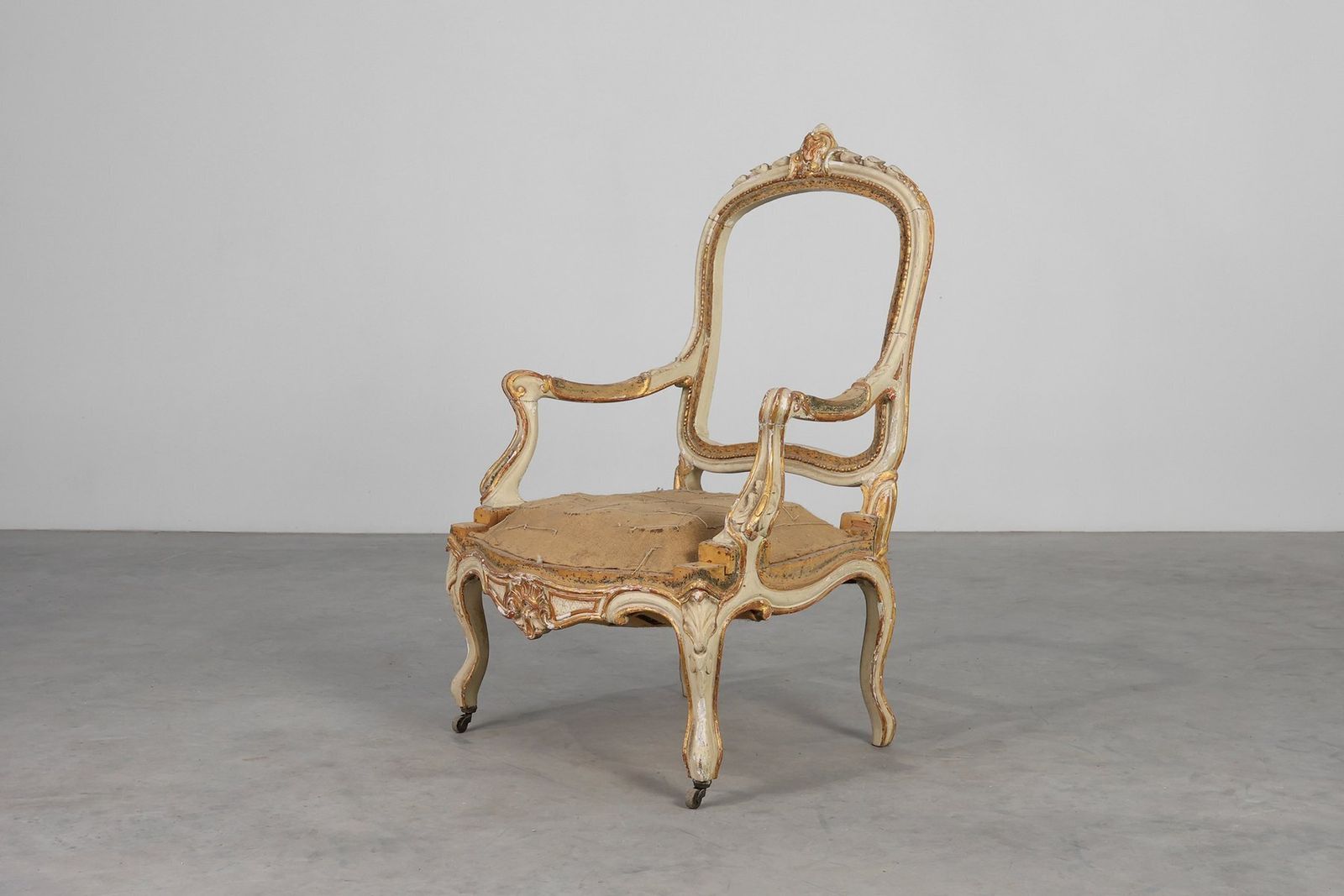 French Louis XV Armchairs In Carved Wood, Set Of 2 photo furniture