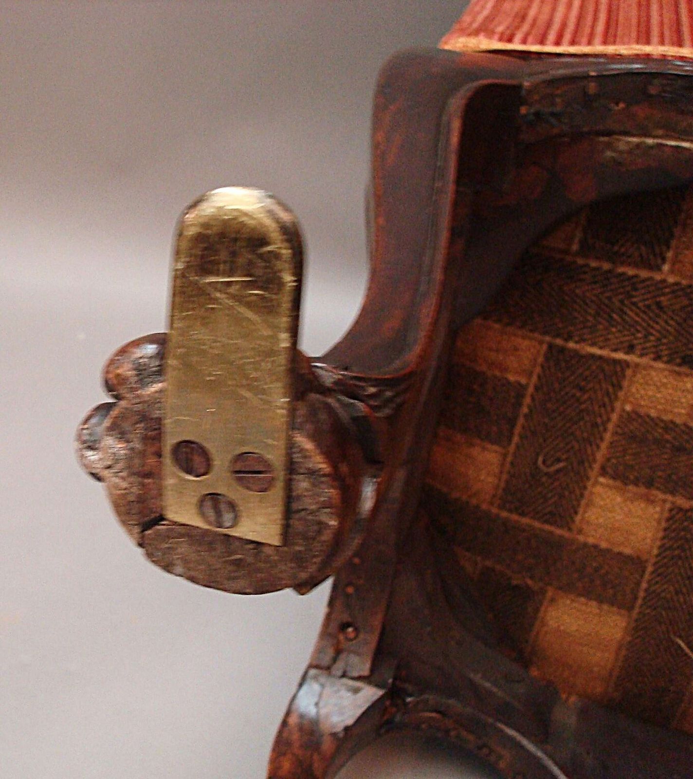 Unusual C18th Italian Carved Walnut Side Chair photo 1595.0