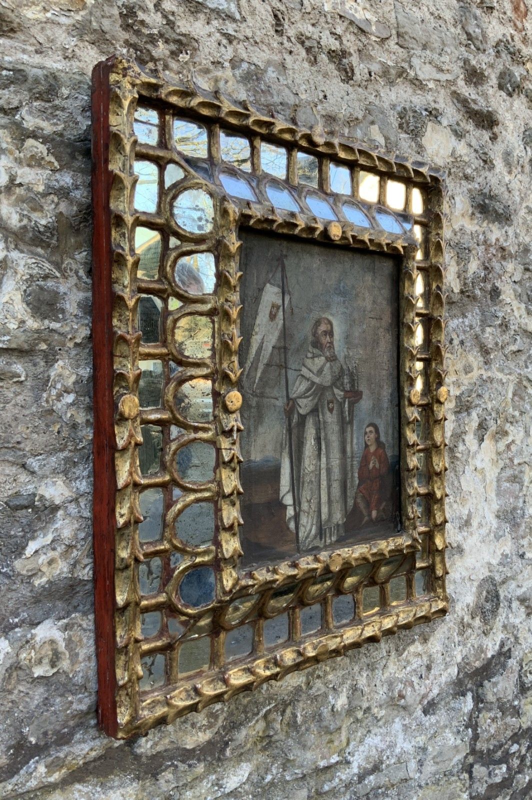 photo for sale 17th Century Portrait Painting Spanish School Old Master Religious Historical