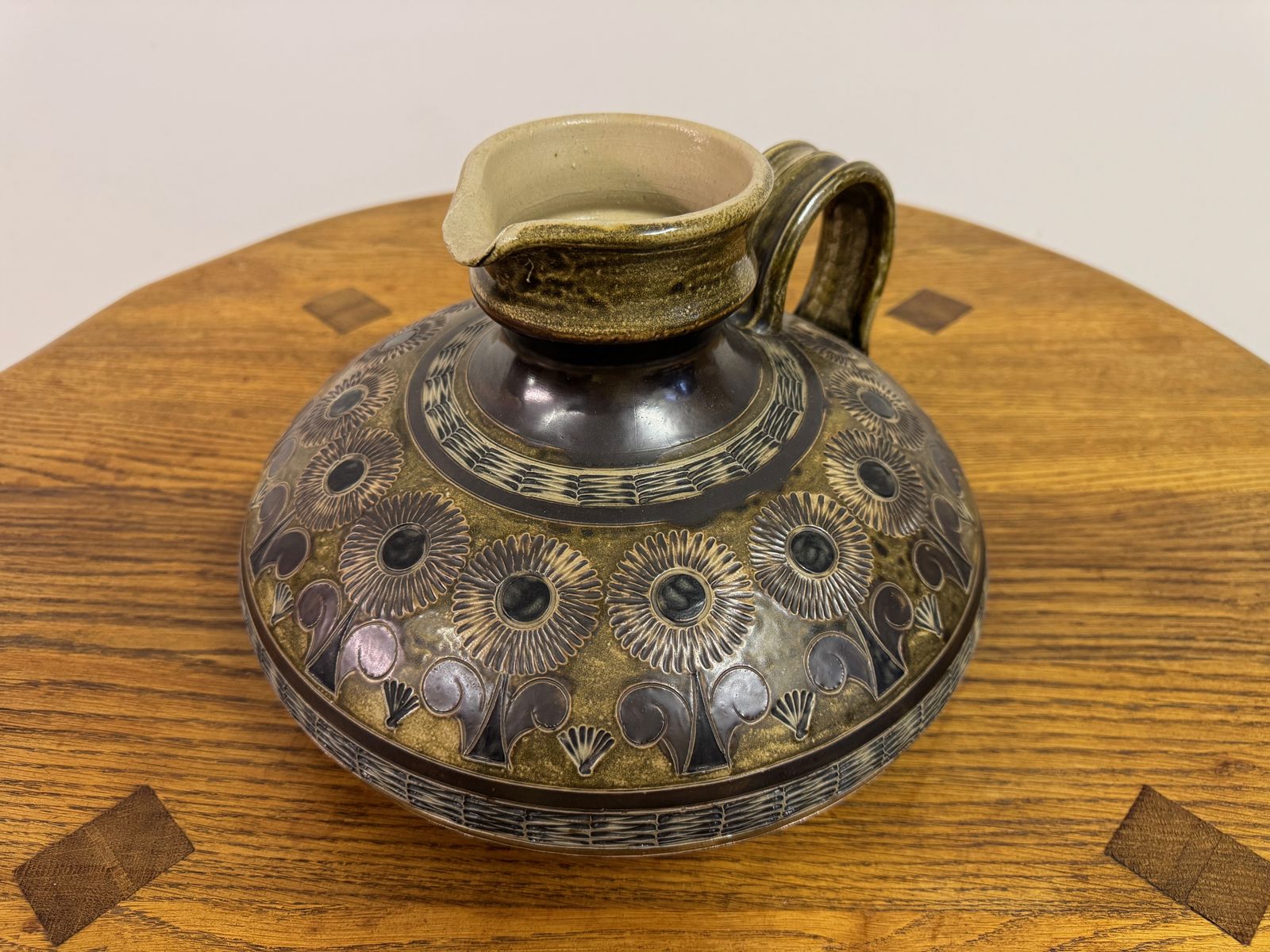 1970s Belgian Ceramic Jug Or Vase photo Home Decor