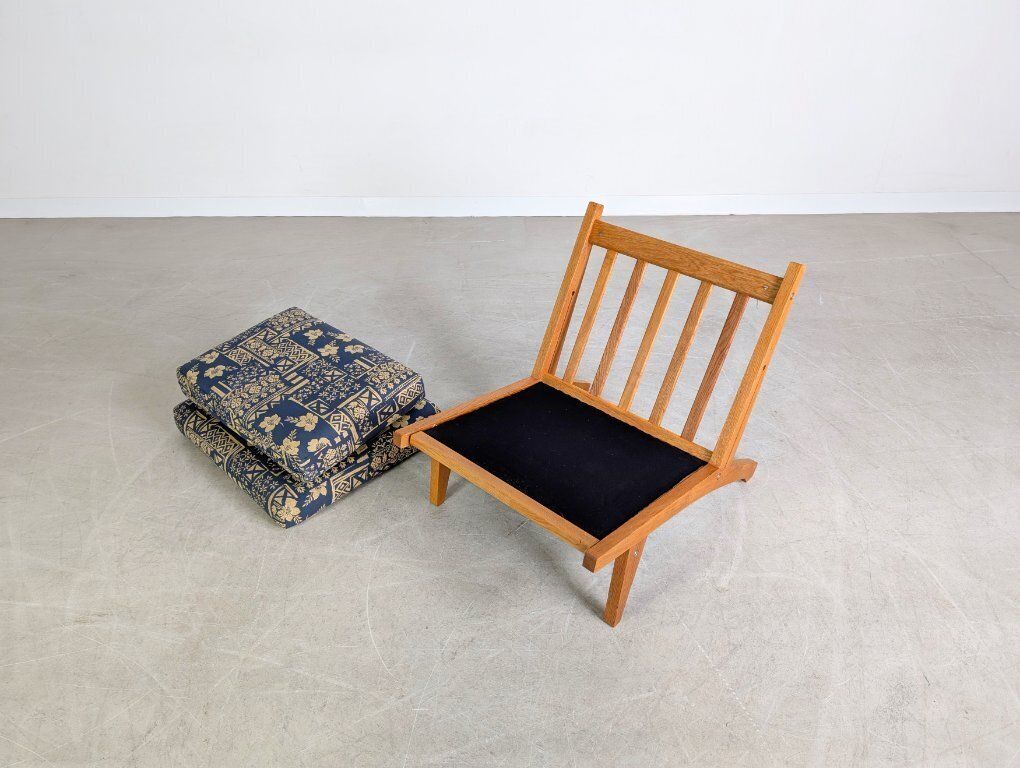 photo for sale 2x Original Getama Ge370 Midcentury Armchair Hans J. Wegner Oak